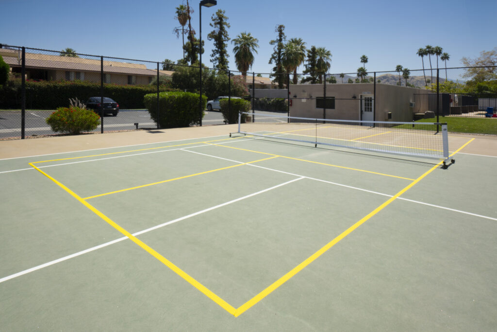 Vista Mirage Property 2025 tennis and pickle ball court